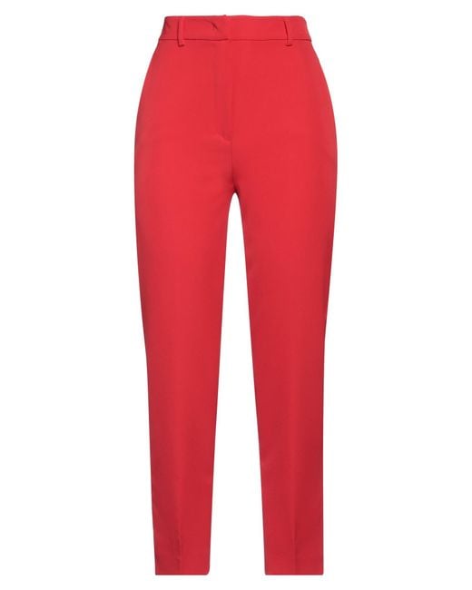 Hanita Red Trouser