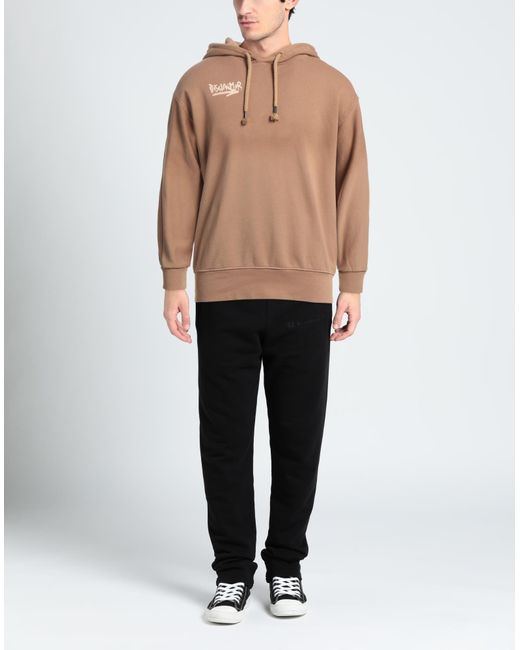 DISCLAIMER Brown Sweatshirt for men