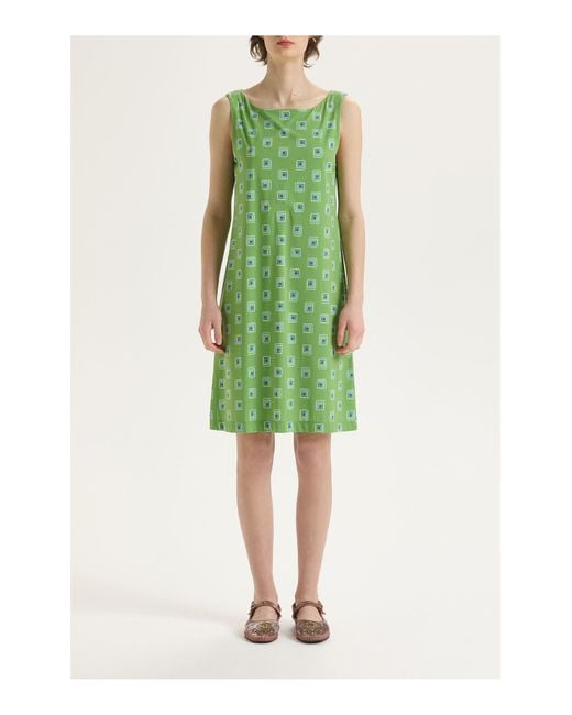 Maliparmi Green Mini-Kleid