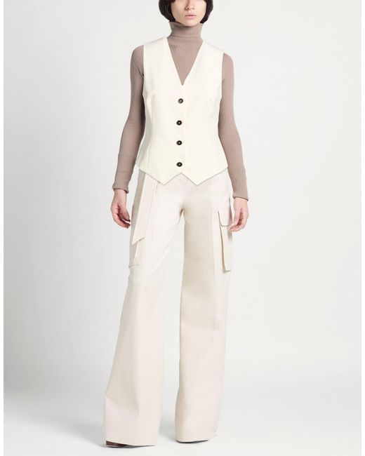 LANACAPRINA White Waistcoat