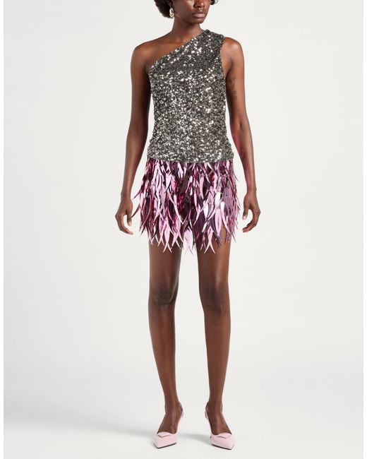 Dixie Metallic Top Polyester, Elastane