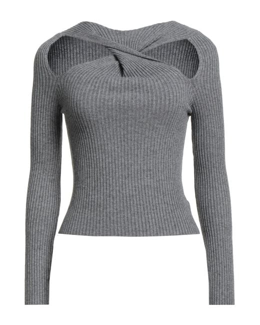 Haveone Gray Sweater Viscose, Polyester, Polyamide