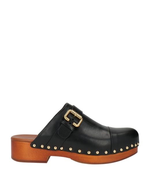 Chloé Black Mules & Clogs