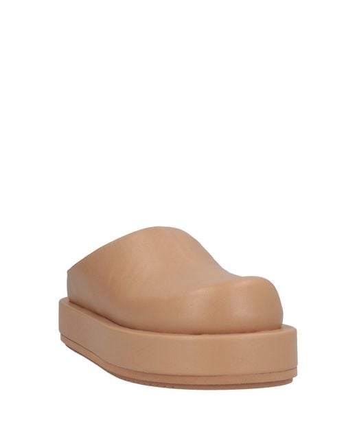 Paloma Barceló Brown Mules & Clogs