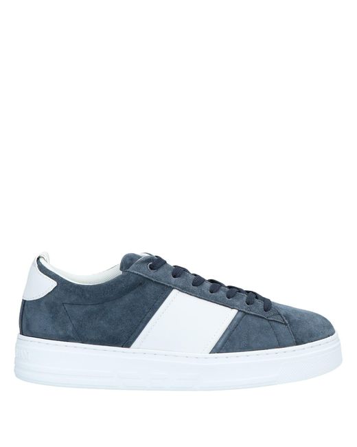 Emporio Armani Blue Sneakers for men