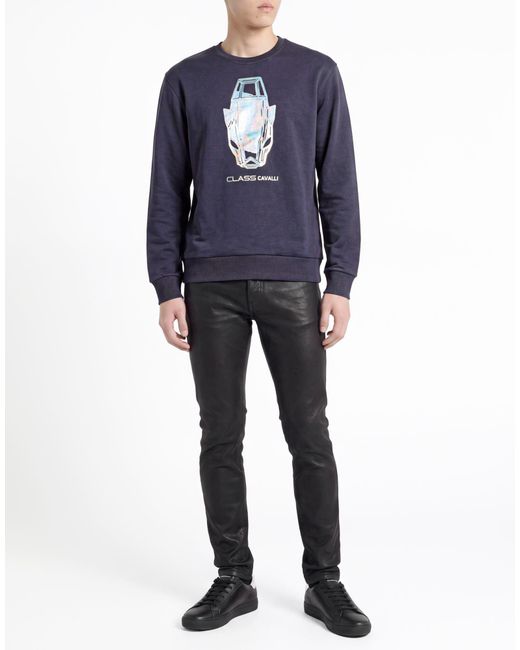 Sudadera Roberto Cavalli de hombre de color Blue