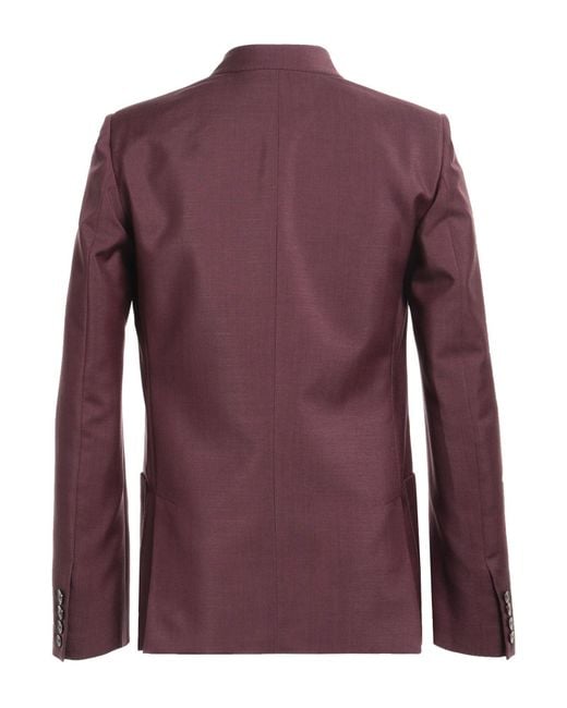Valentino Garavani Purple Blazer for men
