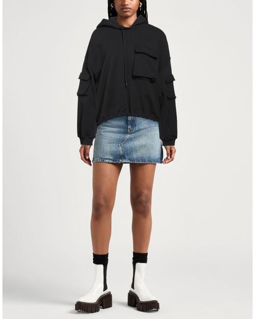 MSGM Black Sweatshirt