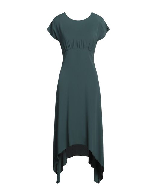 Grifoni Green Midi-Kleid