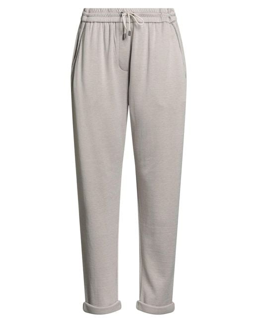 Brunello Cucinelli Gray Trouser