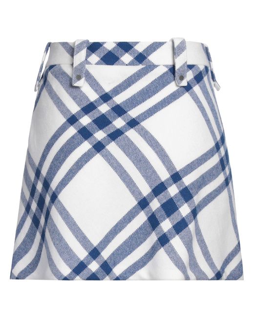 Burberry Blue Mini Skirt