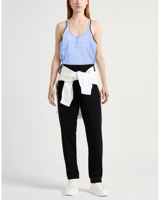 8pm Blue Top Cotton, Polyester