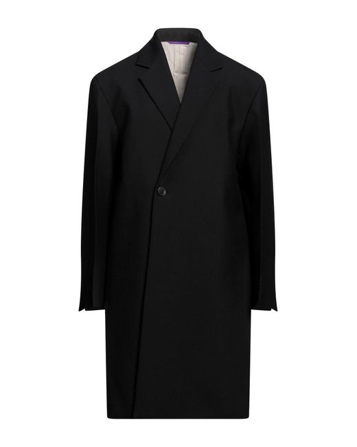 OAMC Black Overcoat & Trench Coat for men