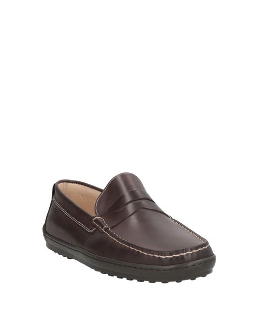 Igi&co Brown Dark Loafers Calfskin for men