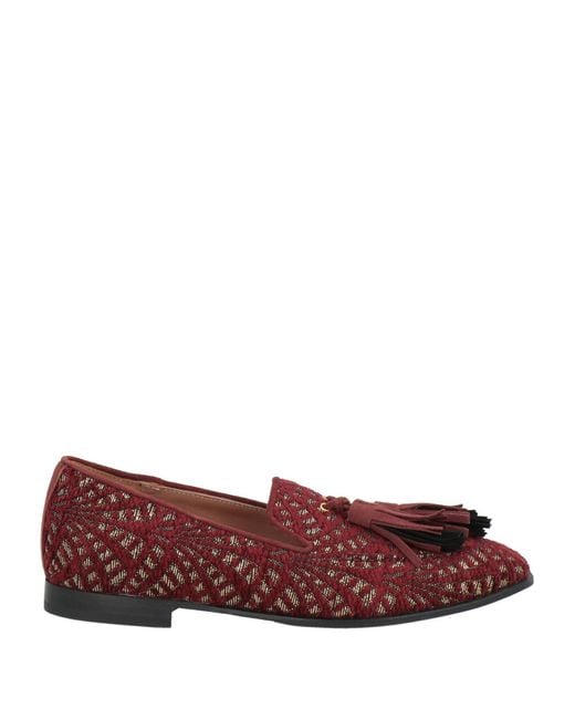 Pollini Red Mokassin