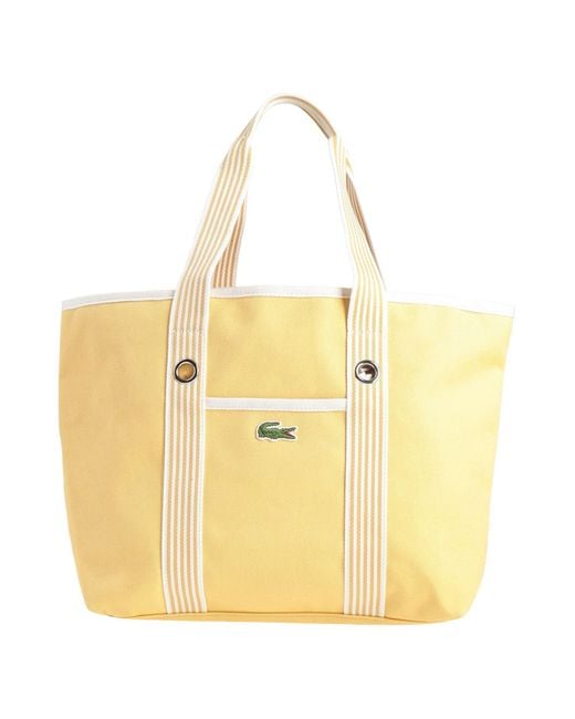 Lacoste Yellow Handbag