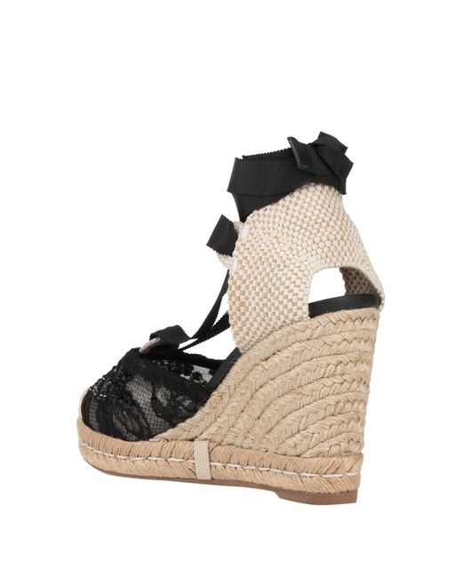 Le Silla Black Espadrilles