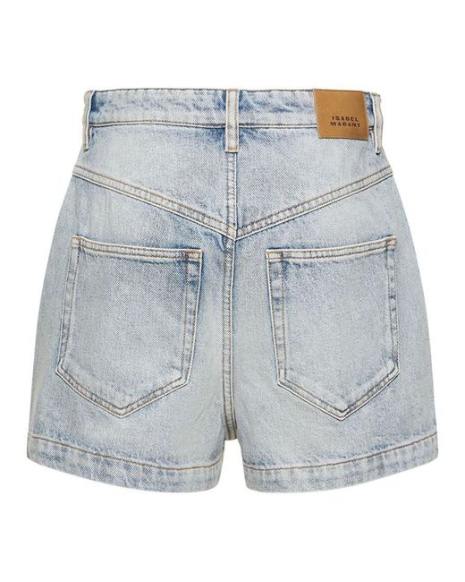Shorts Jeans di Isabel Marant in Gray