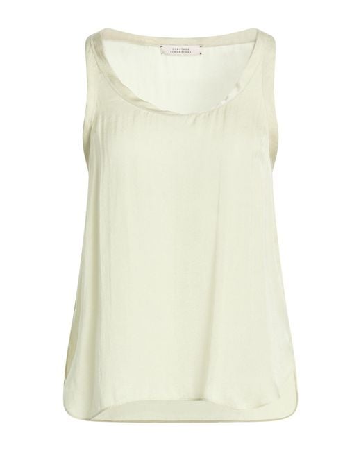 Dorothee Schumacher White Tank Top Polyester