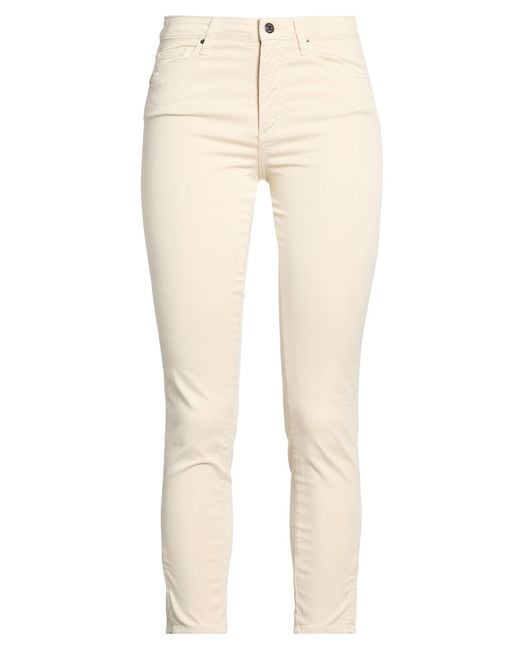 ARMANI EXCHANGE Natural Pants Cotton, Elastane