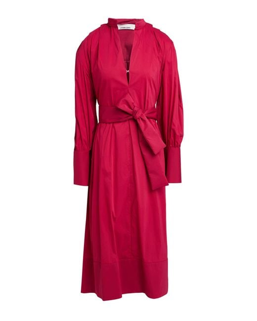 Liviana Conti Red Midi Dress