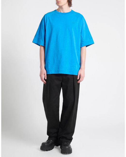 Juun.J Blue Azure T-Shirt Cotton for men