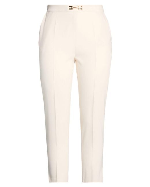 Elisabetta Franchi Natural Pants