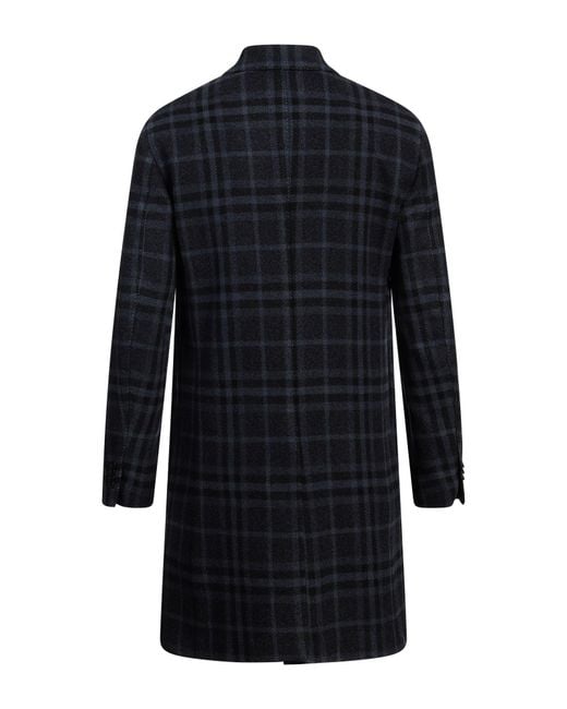 Boglioli Blue Coat Virgin Wool, Elastane for men