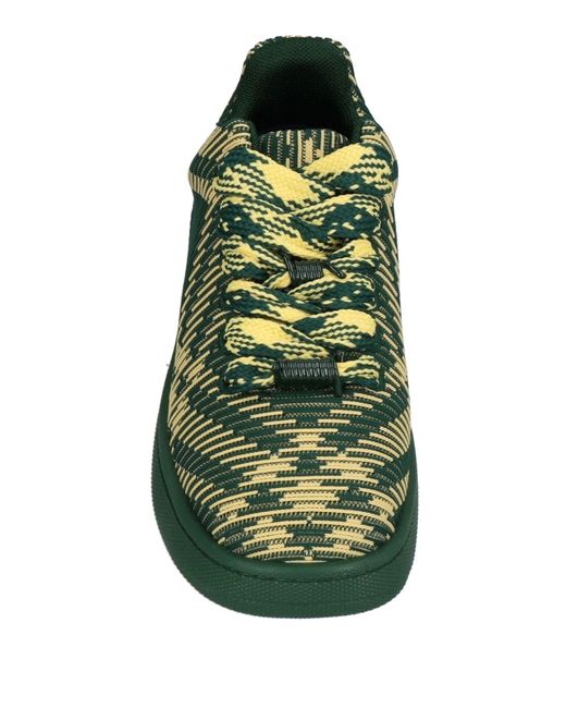 Burberry Green Trainers for men