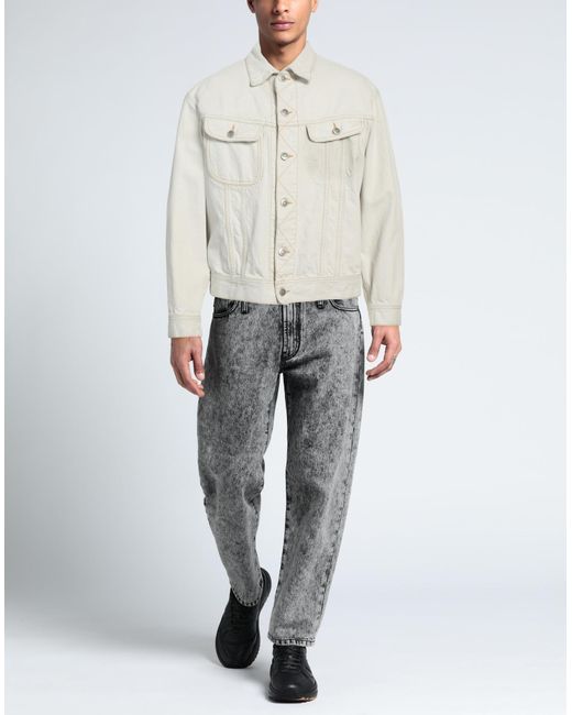 Capospalla Jeans di Maison Margiela in Gray da Uomo