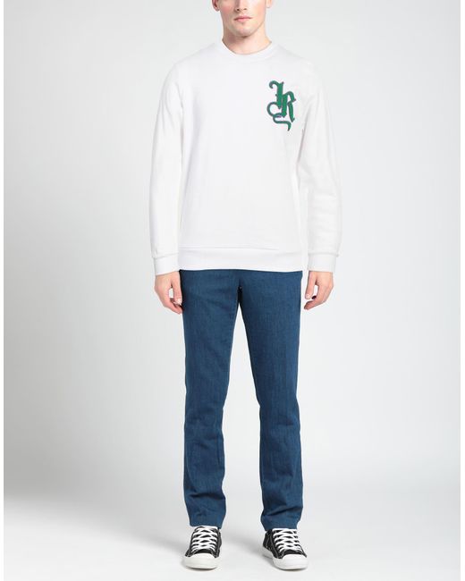 John Richmond White Sweatshirt for men