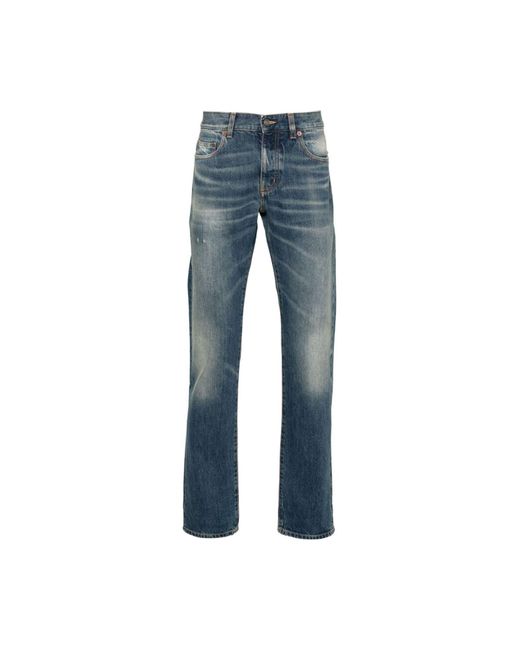 Pantalon en jean Saint Laurent pour homme en coloris Blue