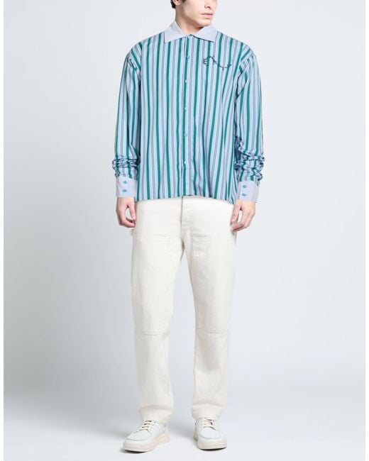 Camisa ROUGH de hombre de color Blue