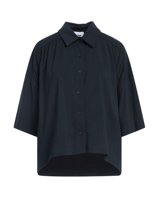 Alpha Studio Blue Hemd
