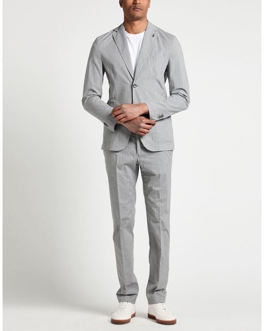 Paoloni White Suits for men