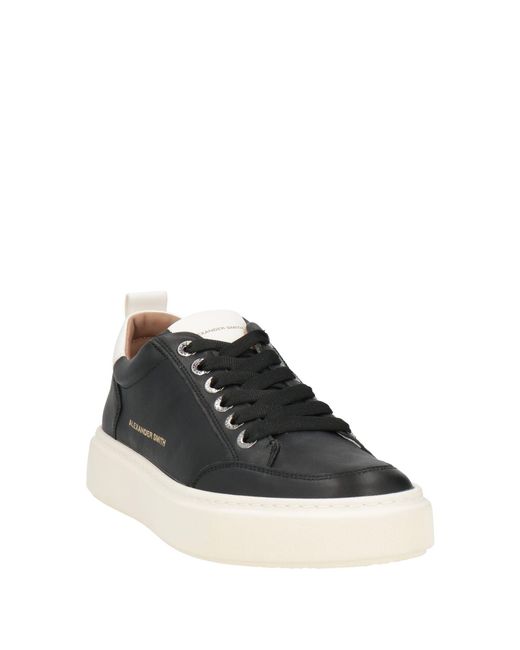 Alexander Smith Black Sneakers Synthetic Material for men
