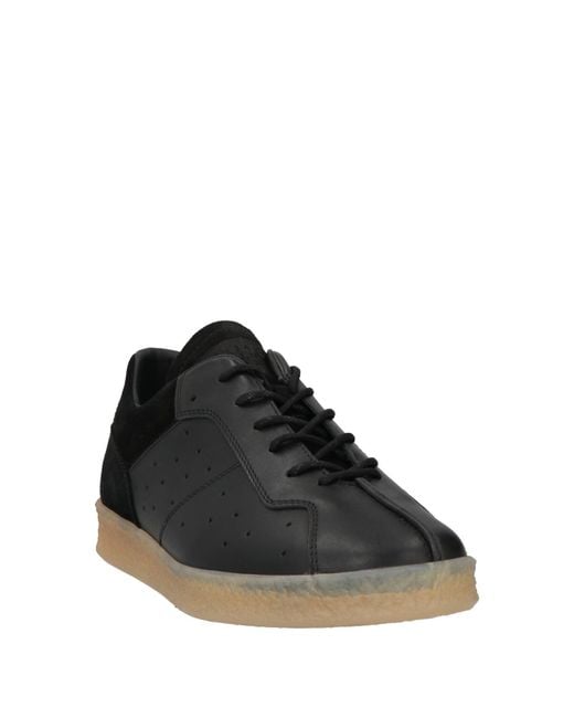 MM6 by Maison Margiela Black Sneakers Leather for men