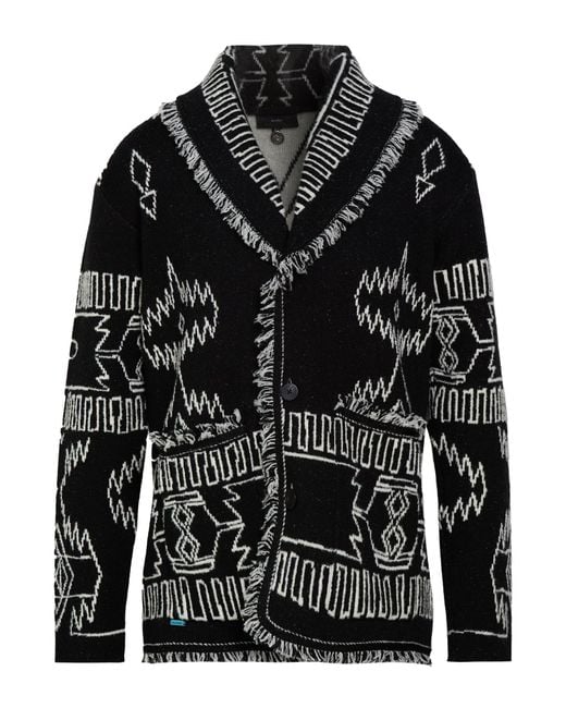 Alanui Black Cardigan for men