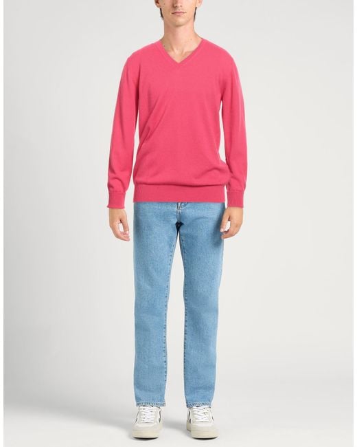 Pullover Ballantyne de hombre de color Pink