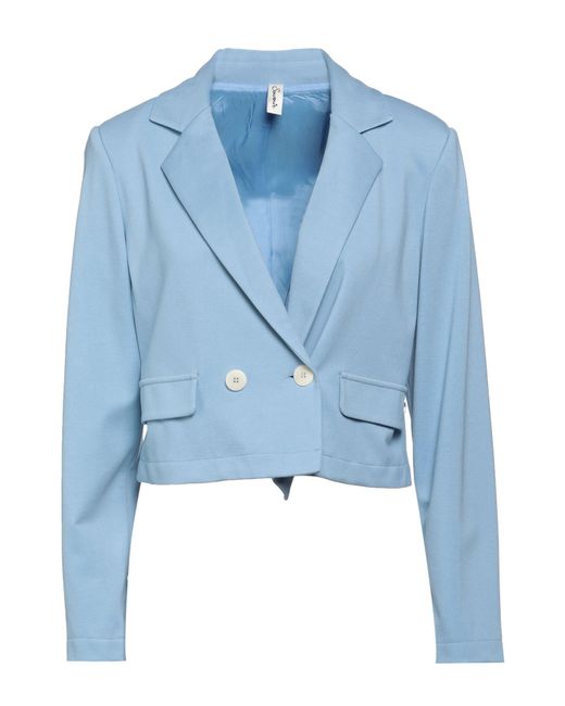 Souvenir Clubbing Suit Jacket in Blue Lyst