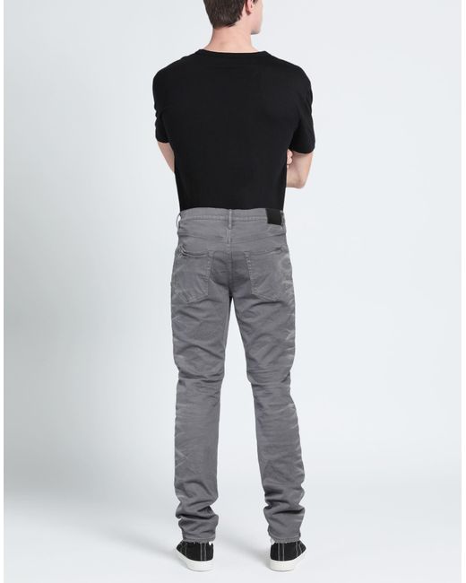 Purple Gray Jeans for men