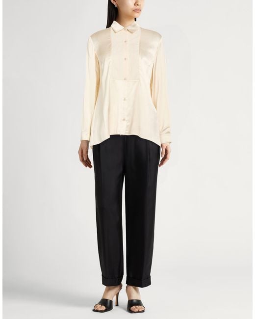 Gentry Portofino Natural Cream Shirt Viscose, Wool, Polyamide