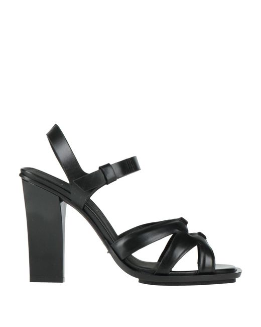 Max Mara Black Sandale