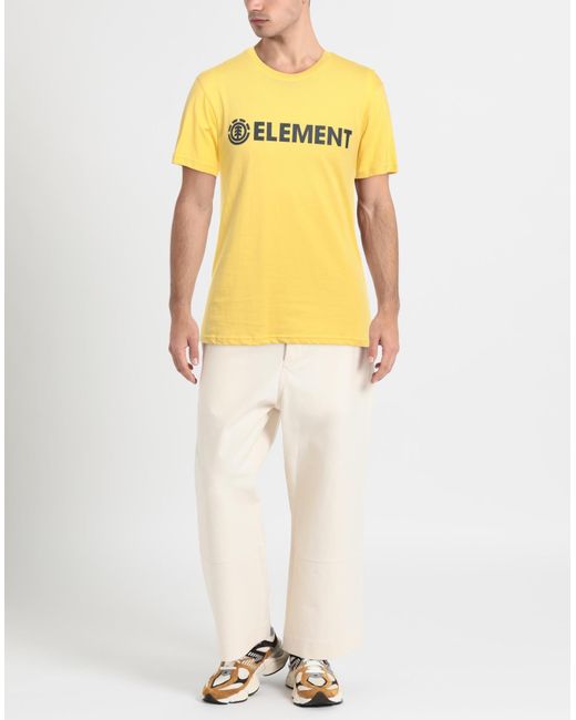 Element Yellow T-shirt for men