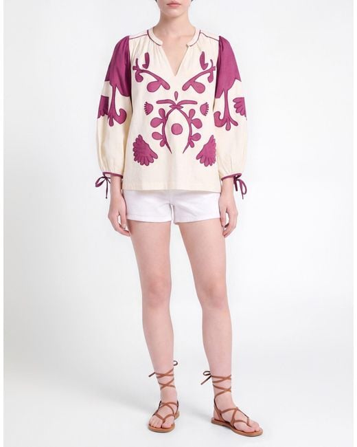 Ba&sh Pink Top Cotton