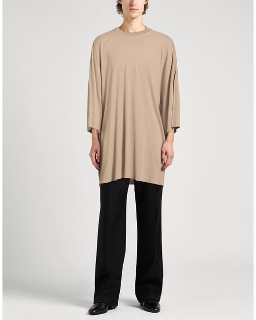 Rick Owens Natural T-Shirt for men