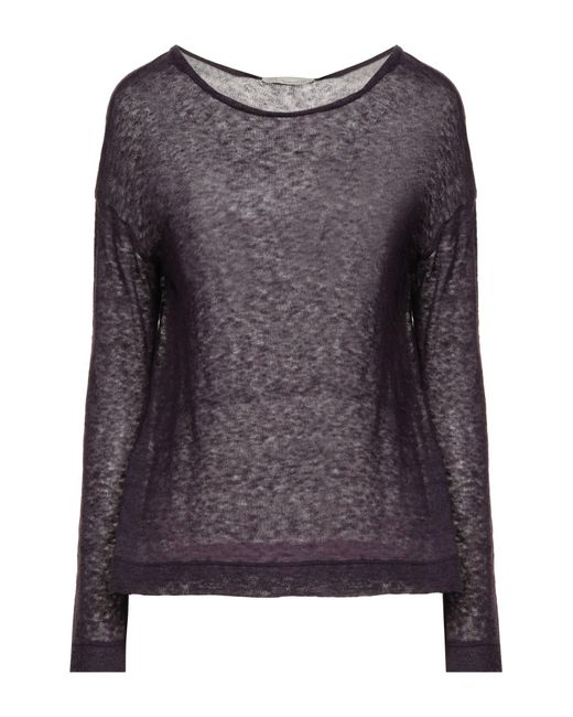Alysi Purple Sweater Polyamide, Alpaca Wool, Merino Wool