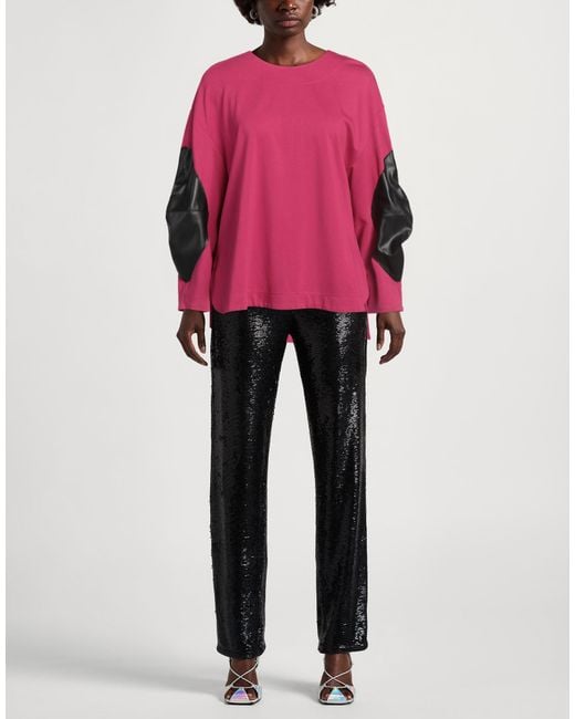 Jijil Pink Fuchsia Top Viscose, Polyamide, Elastane, Polyester