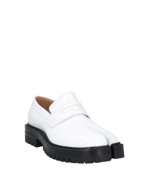 Maison Margiela White Loafers