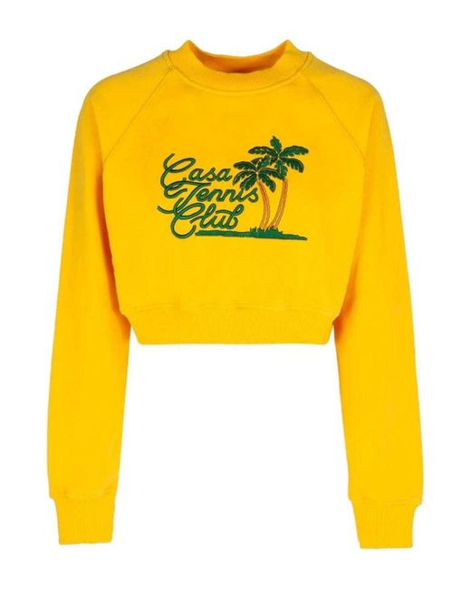 Casablancabrand Yellow Sweatshirt